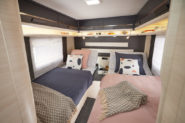 Lits jumeaux caravane Artica 542