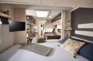lit transversal caravane artcia 586